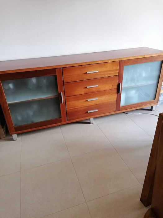 Vendo Mobília de sala completa em cerejeira,