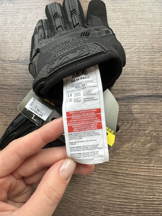 Тактичні рукавиці Mechanix M-Pact, розмір L