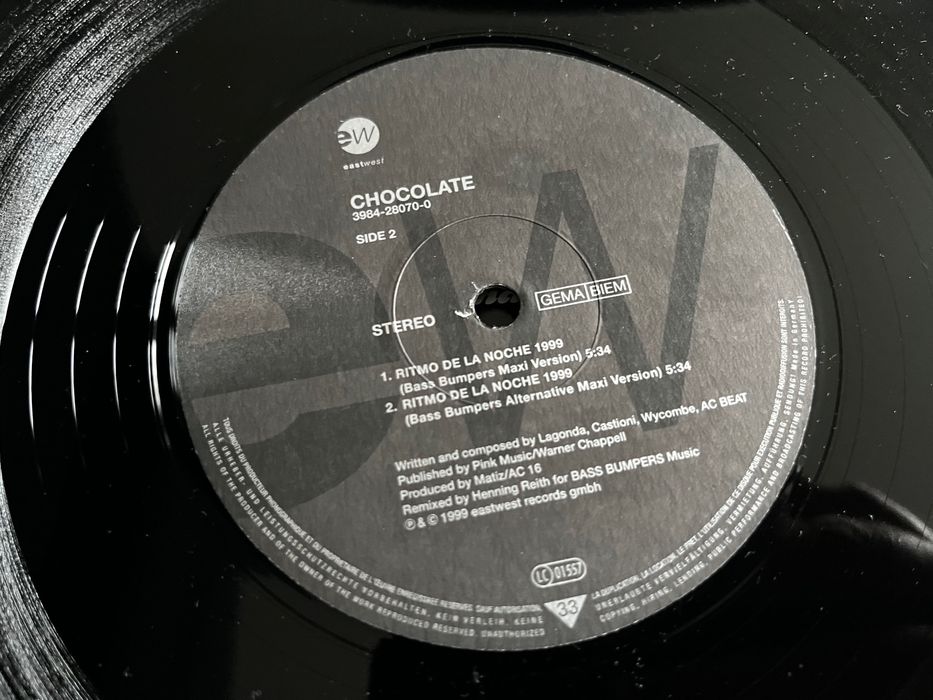 Chocolate - Ritmo De La Noche 1999 - Hard House