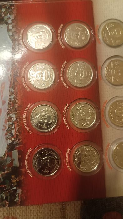 Oficjalna kolekcja medali Polska gwiazdy reprezentacji 2002
