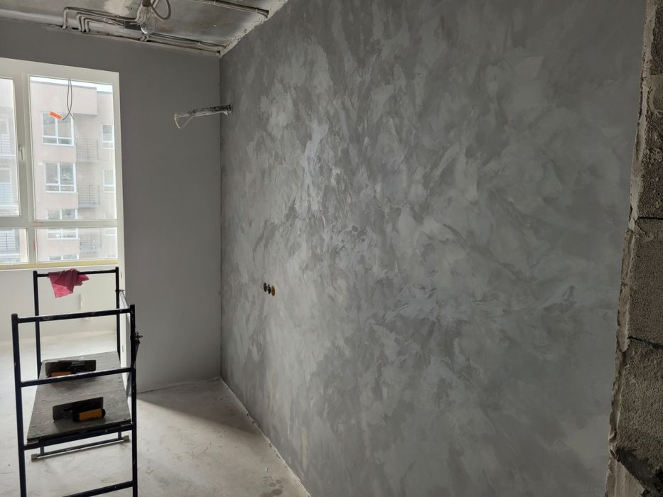 Декоративная штукатурка Отточенто Марморино Карта мира Сахара и т д