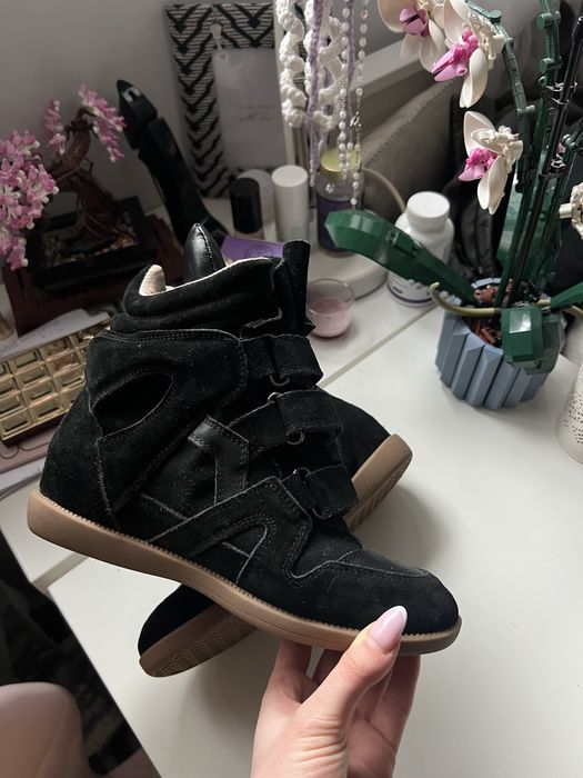 Isabel Marant bekett sneakers 39 czarne nowe