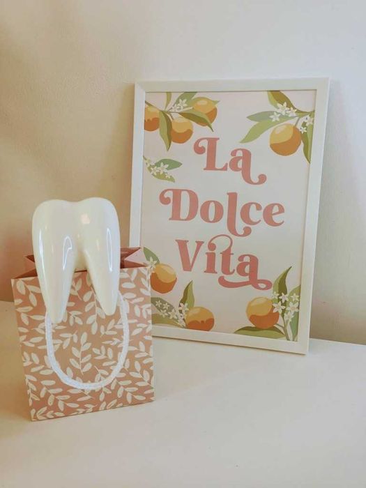 Ceramiczny ZĄBEK-prezent MIKOŁAJKI I ŚWIĘTA! zestaw 2+1 GRATIS