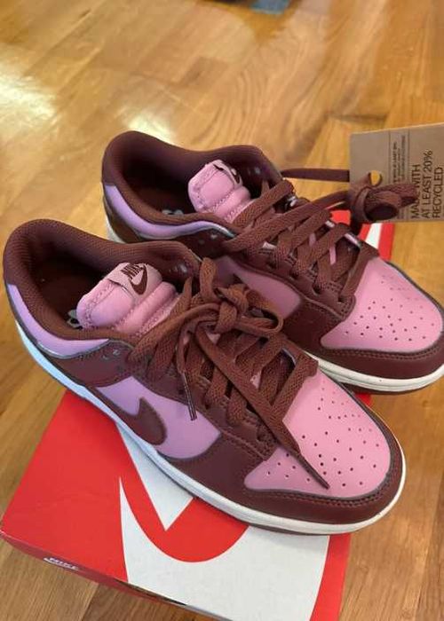 Nike dunk low różowo brązowe nowy z metką