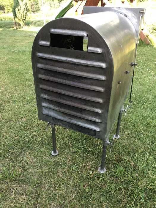 Grill z blachy kwasówki (blacha stal kwasoodporna)