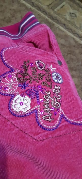 Теплі штани на дівчинку