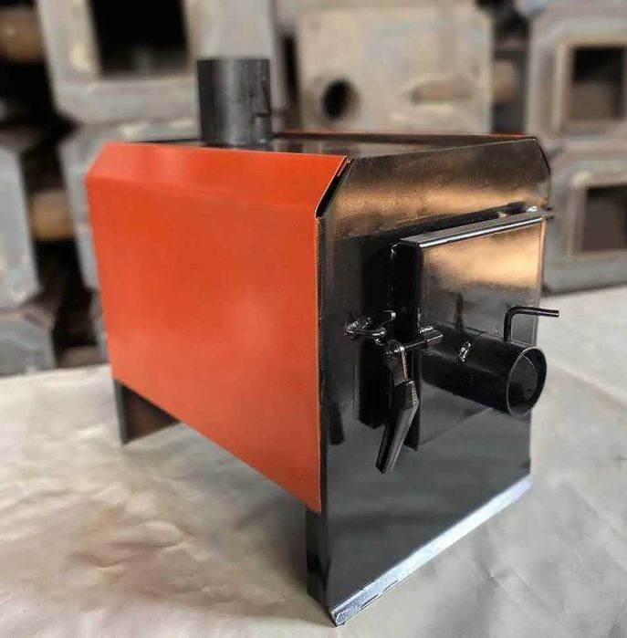 100 м3! ГАРАНТИЯ 5 ЛЕТ! Печь Буржуйка Булер'ян, піч, Булерьян, ЗАВОД