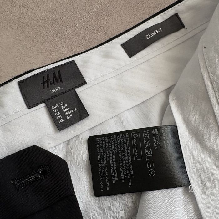 H&M PNT Slim Wool