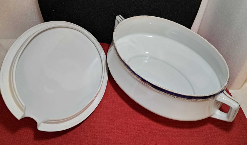 чашки сервиз майолика  СУПНИЦА АНТИКВАР 1934 - 37 г.