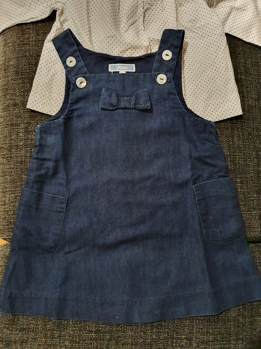 Conjunto Jacadi menina 12 meses