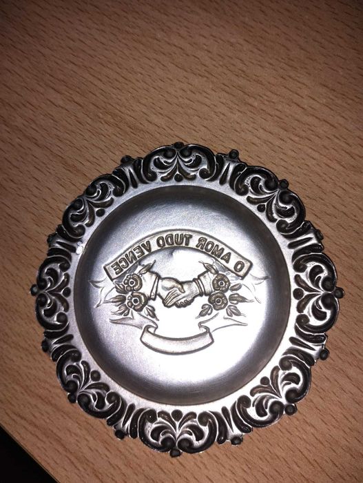 Salva de Prata com gravação