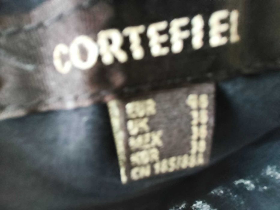Fato Cortefiel Slim Fit azul-marinho T46 – Casaco + Calças