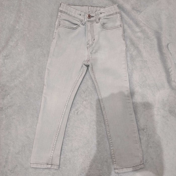 Spodnie jeans szare chłopięce rozmiar 104