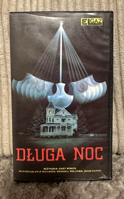 Długa noc rzadki horror z Elgazu vhs