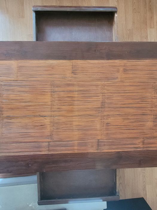 Mesa de Centro em Mogno e Zebrano