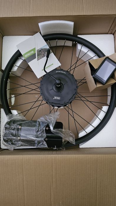 Zestaw ebike Mxus xf19r 1500w 100Nm 26-29cali zestaw