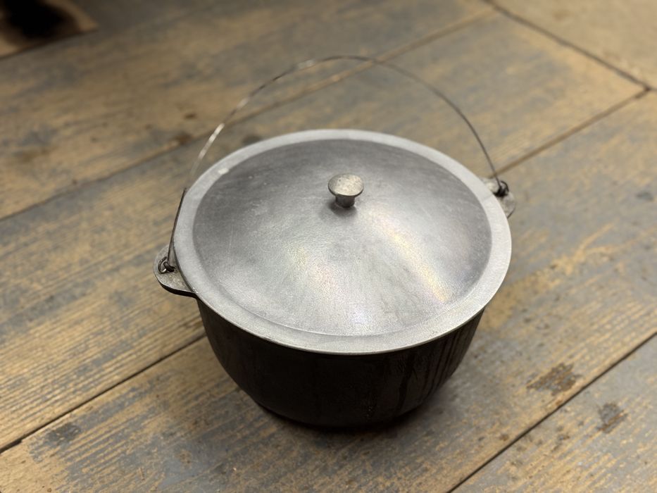 Казан 6л алюмінієвий з кришкою