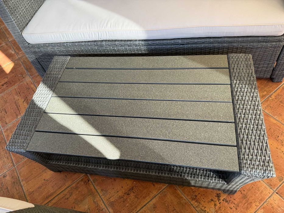 Komplet wypoczynkowy technorattan