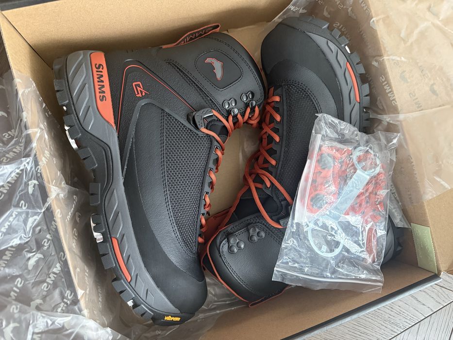 Simms G4 Pro Powerlock Boot 10 Vibram