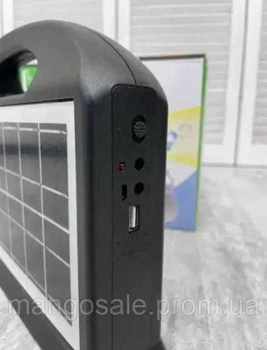 ПОТУЖНА! Зарядна станція з сонячною панеллю та Power Bank — Є світло