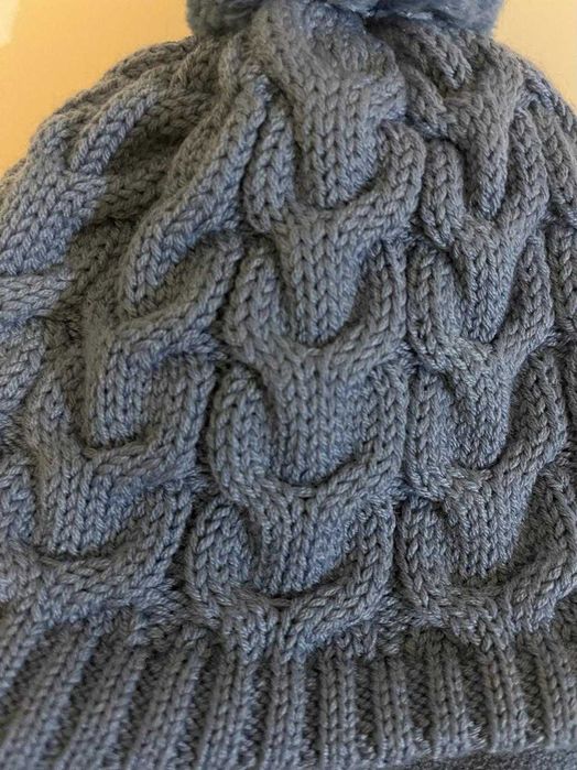 Дитяча зимова шапка Reima Paljakka 52 розмір, колір Blue ocean