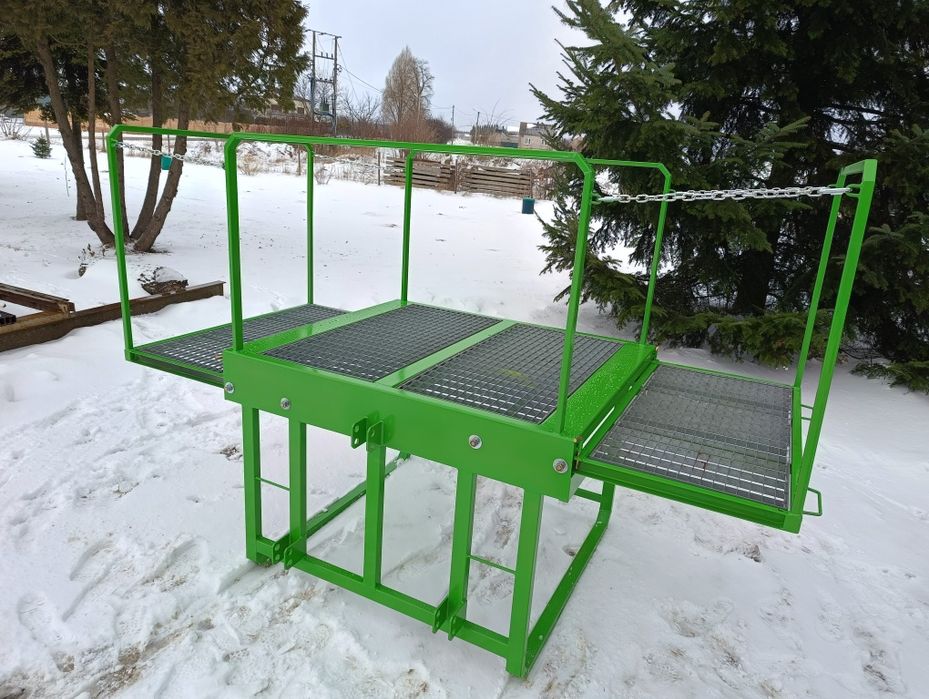 Balkon sadowniczy platforma pomost do cięcia sadu