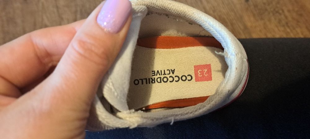 Trampki chłopięce 23 coccodrillo