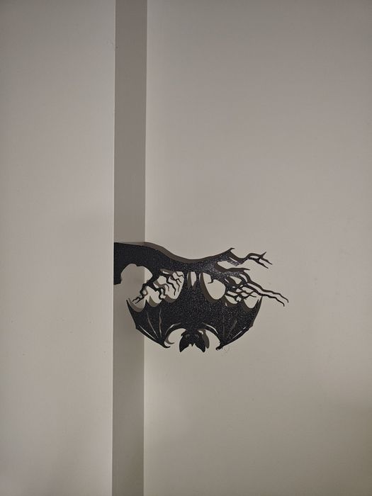 Decoração de parede/porta morcego