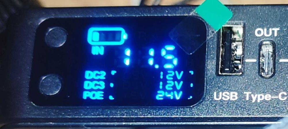 Skazeke Mini UPS DR2p 18000 мА·год для роутера, інтернет без світла