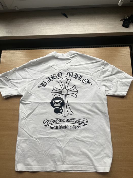 Koszulka bape x chrome herts