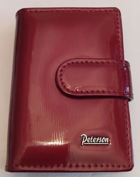 Wizytownik Peterson BC103 skóra