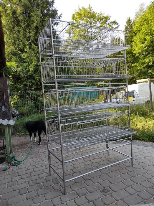 Klatki dla przepiórek,  poidełka, karmniki