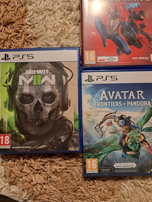 Gry do PS 5 dobruy stan