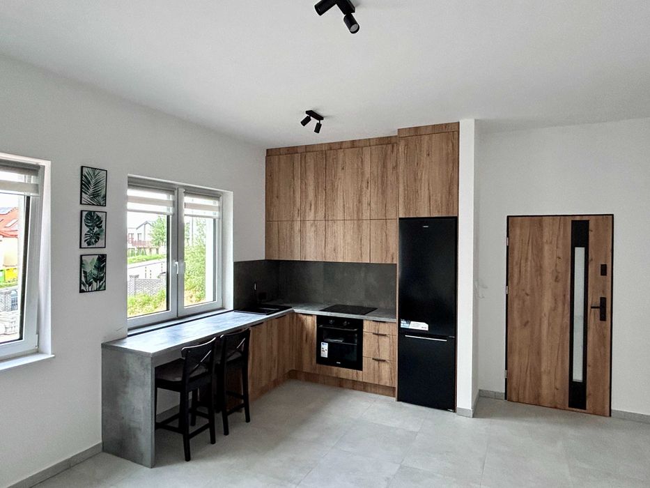 Wynajmę NOWE Mieszkanie 51 m2 PARKING w cenie PIĘKNE wnętrze LOFT ogródek Gdańsk-Południe
