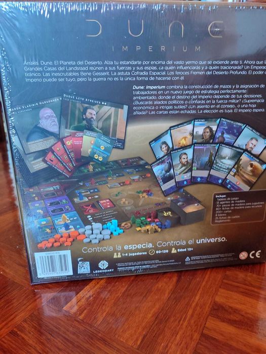 Jogo tabuleiro Dune Imperium Selado (novo)