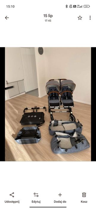 bugaboo donkey duo wozek dla blizniakow rok po roku