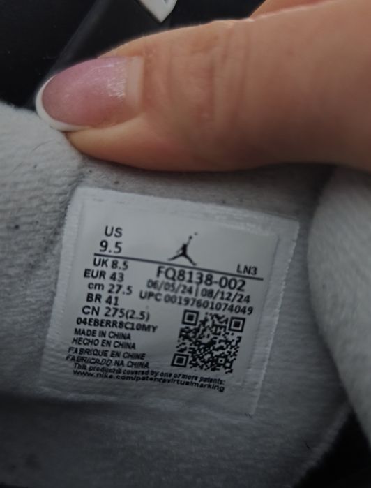 Buty Jordan 4 fear pack