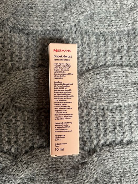 Rossmann olejek do ust różany pocałunek