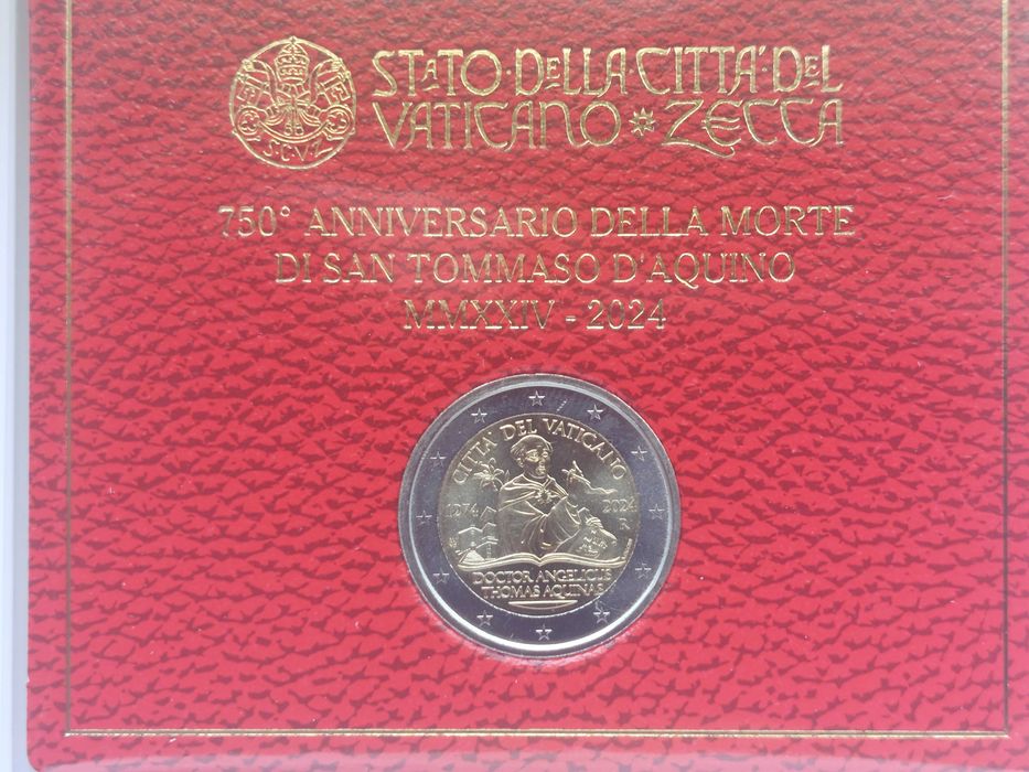Moedas 2 euros Vaticano 2024