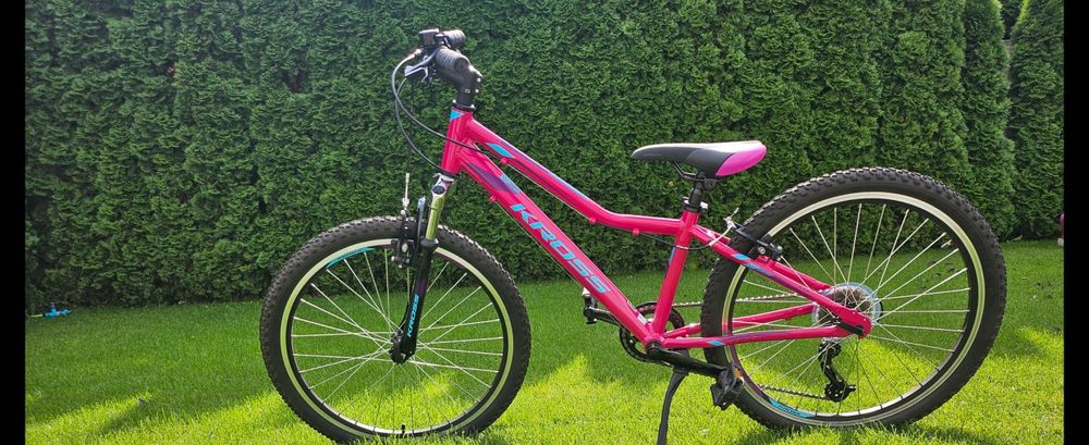 Rower Kross Lea 24' Jak Nowy różowy
