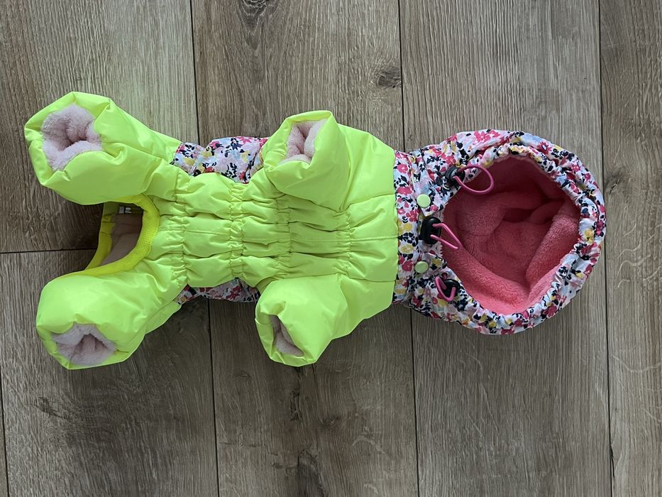 Зимовий комбінезон для собаки дівчинки