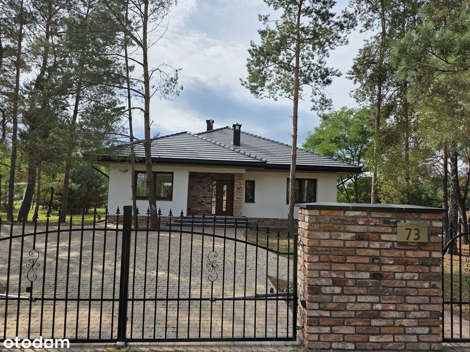 Dom wolnostojący 114m2 na działce 1538m2  z ogrodem i lasem w okolicy