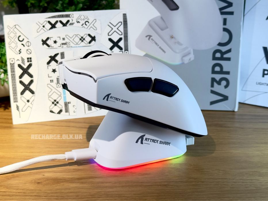 НОВИНКА Attack Shark V3 PRO | Ігрова бездротова мишка