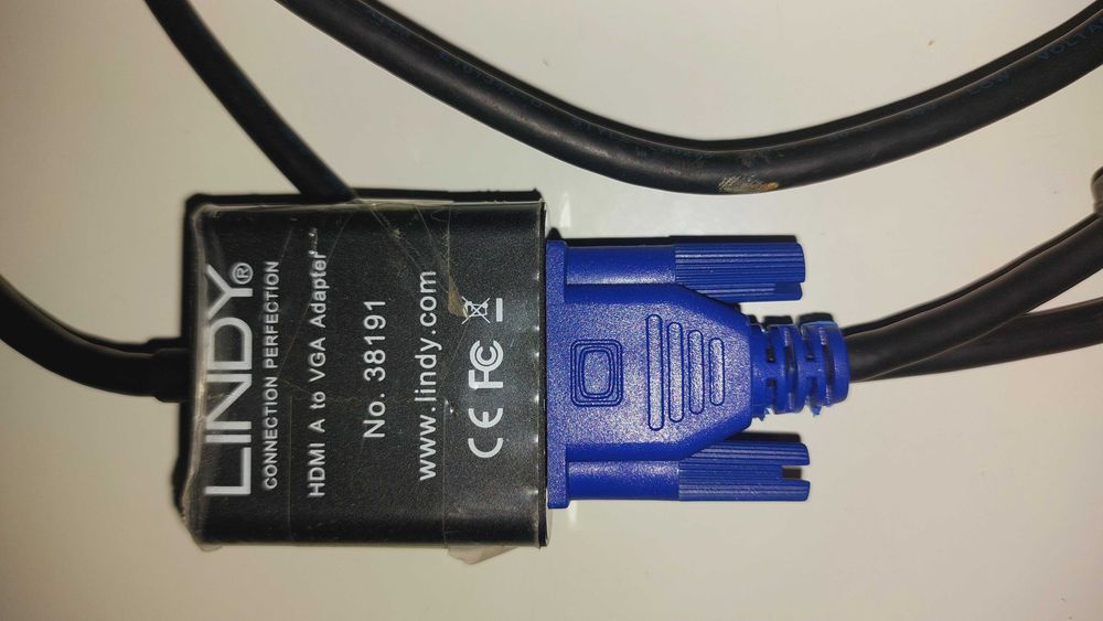 Cabo de adaptação VGA/hdmi