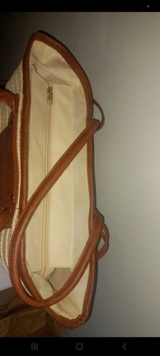 Torba na lato  koszyk pleciony