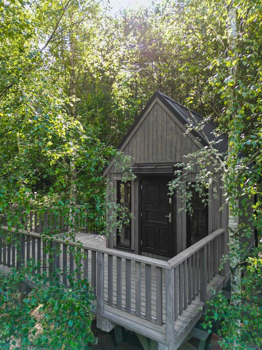 Drewniany Domek na drzewie DND17! dla dzieci! Dom letniskowy, działkowy