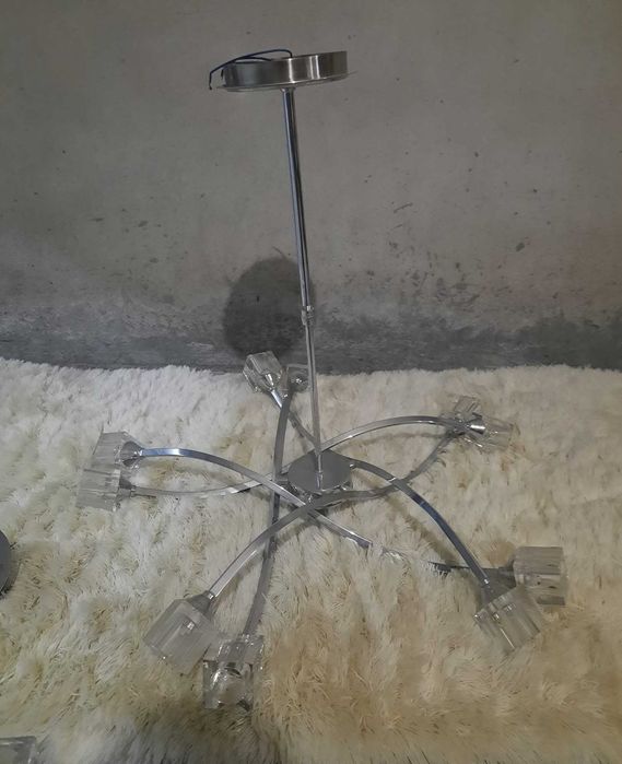 Conjunto de 5 candeeiros de teto e parede