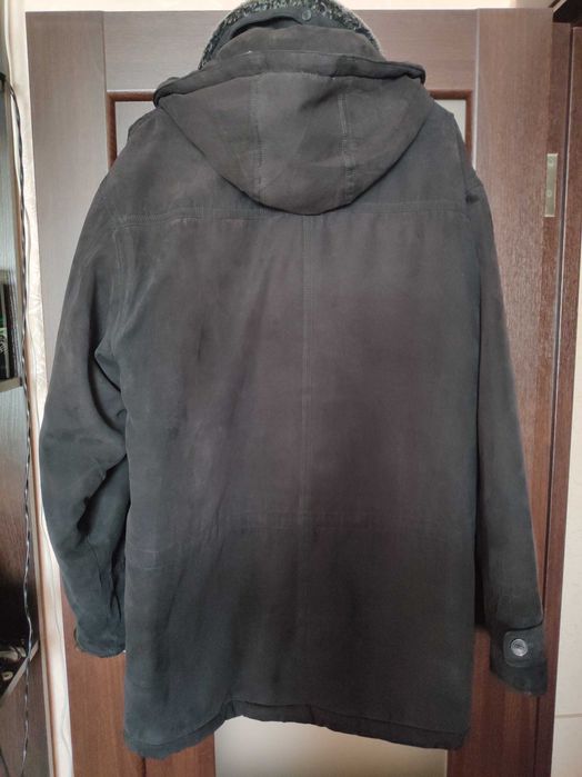 Зимняя мужская КУРТКА с капюшоном ОЧЕНЬ БОЛЬШОЙ размер 64-66  ТУРЦИЯ