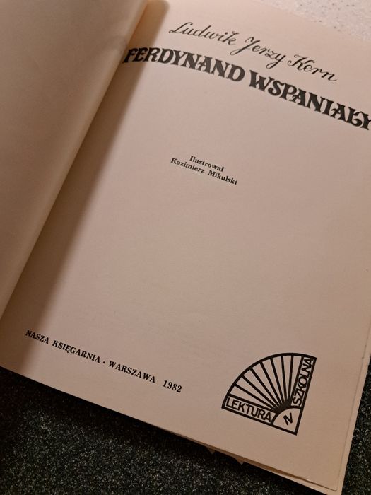 Ksiazka Ferdynand wspanialy Kern + GRATIS
