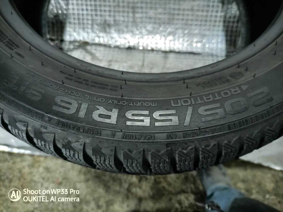 Шини Nokian 205/55R16. 4шт. Зима 2023р (641)